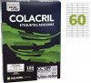 ETIQUETA LASER CC189 100 FOLHAS COLACRIL - REF. CC189 - 1 UNIDADE