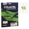 ETIQUETA LASER CA4262 25 FOLHAS COLACRIL - REF. CA4262 - 1 UNIDADE 