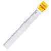 REGUA 30CM ACRILICA WALEU - REF. 10270017 - PACOTE COM 10 UNIDADES