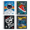 AGENDA ESPIRAL PEPPER M4 MASCULINO TILIBRA 2026 - REF. 179035 - PACOTE COM 4 UNIDADES SORTIDAS