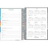 AGENDA ESPIRAL PEPPER M4 MASCULINO TILIBRA 2026 - REF. 179035 - PACOTE COM 4 UNIDADES SORTIDAS