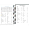 AGENDA ESPIRAL PEPPER M4 MASCULINO TILIBRA 2026 - REF. 179035 - PACOTE COM 4 UNIDADES SORTIDAS