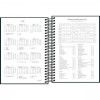 AGENDA ESPIRAL M4 PEPPER PRETO TILIBRA 2025 - REF. 179698 - PACOTE COM 4 UNIDADES