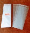 SACO 8.5X25CM ADESIVO TRANSPARENTE COM ABA - REF. 051713 - PACOTE COM 100 UNIDADES