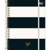 PLANNER ESPIRAL WEST VILLAGE M7 TILIBRA 2025 - REF. 179809 - PACOTE COM 4 UNIDADES