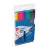 CANETA HIDROGRAFICA 0.4 10 CORES LIQEO TRIS - REF. 685458 - 1 UNIDADE