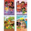 CADERNO CALIGRAFIA CAPA DURA 40 FOLHAS BROCHURA SAPECA FEMININO TILIBRA - REF. 22916 - PACOTE COM 8 UNIDADES