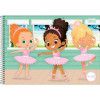 CADERNO ESPIRAL CAPA DURA 40 FOLHAS MEIA PAUTA SAPECA FEMININO - REF. 22918 - CAIXA COM 4 UNIDADES