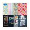 CADERNO BROCHURAO CAPA DURA 96 FOLHAS D+ - REF. 23374 - PACOTE COM 5 UNIDADES
