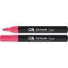 GIZ ESCOLAR LIQUIDO ROSA CIS - REF. 8099 - CAIXA COM 6 UNIDADES