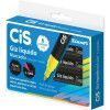 GIZ ESCOLAR LIQUIDO ROSA CIS - REF. 8099 - CAIXA COM 6 UNIDADES