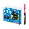 GIZ ESCOLAR LIQUIDO ROSA CIS - REF. 8099 - CAIXA COM 6 UNIDADES
