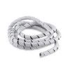 ORGANIZADOR DE CABOS ESPIRAL 20MM X 3M BRANCO - REF. 101200029 - 1 UNIDADE