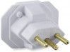 ADAPTADOR TOMADA PINO TRIPOLAR - REF. 4313 - 1 UNIDADE