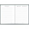 AGENDA COSTURADA PEPPER M4 PRETO TILIBRA 2026 - REF. 179701 - PACOTE COM 6 UNIDADES