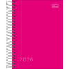 AGENDA ESPIRAL M4 PEPPER ROSA TILIBRA 2026 - REF. 291099 - PACOTE COM 4 UNIDADES