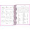 AGENDA ESPIRAL M4 PEPPER ROSA TILIBRA 2026 - REF. 291099 - PACOTE COM 4 UNIDADES