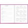 AGENDA COSTURADA PEPPER ROSA - REF. 29108 - 1 UNIDADE
