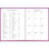 AGENDA COSTURADA PEPPER ROSA - REF. 29108 - 1 UNIDADE