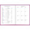 AGENDA COSTURADA M4 PEPPER ROSA TILIBRA 2025 - REF. 29108 - PACOTE COM 6 UNIDADES