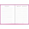 AGENDA COSTURADA M4 PEPPER ROSA TILIBRA 2026 - REF. 29108 - PACOTE COM 6 UNIDADES