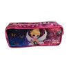 ESTOJO DUPLO LITTLE FAIRY ROSA/LILAS SCHOOL FASHION - REF. 217 - 1 UNIDADE SORITDA