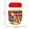 JOGO BRINCANDO COM NUMEROS COM 168 PECAS PAIS E FILHOS - REF. 2803 - 1 UNIDADE
