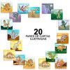 JOGO DA MEMORIA DINOSSAUROS PAIS E FILHOS - REF. 7269 - 1 UNIDADE