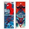 CADERNO ESPIRAL CAPA DURA 1/4 80 FOLHAS SPIDERMAN TILIBRA - REF. 29236 - CAIXA COM 4 UNIDADES