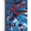 CADERNO ESPIRAL CAPA DURA 1/4 80 FOLHAS SPIDERMAN TILIBRA - REF. 29236 - CAIXA COM 4 UNIDADES