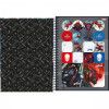 CADERNO ESPIRAL CAPA DURA 1/4 80 FOLHAS SPIDERMAN TILIBRA - REF. 29236 - CAIXA COM 4 UNIDADES