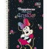CADERNETA 80 FOLHAS ESPIRAL CAPA DURA MINNIE TILIBRA - REF. 29217 - PACOTE COM 4 UNIDADES