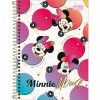 CADERNETA 80 FOLHAS ESPIRAL CAPA DURA MINNIE TILIBRA - REF. 29217 - PACOTE COM 4 UNIDADES