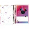 CADERNETA 80 FOLHAS ESPIRAL CAPA DURA MINNIE TILIBRA - REF. 29217 - PACOTE COM 4 UNIDADES
