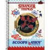 CADERNO 10 MATERIAS CAPA DURA 160 FOLHAS STRANGER THINGS - REF. 29412 - PACOTE COM 4 UNIDADES