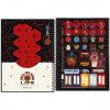 CADERNO 10 MATERIAS CAPA DURA 160 FOLHAS STRANGER THINGS - REF. 29412 - PACOTE COM 4 UNIDADES