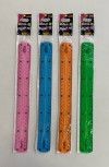 REGUA 30CM FLEXIVEL COLOR BRW - REF. RE0001 - 1 UNIDADE