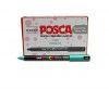 CANETA 0.7MM UNI POSCA METALICO PC-1MR VERDE - REF. PC-1MR - 1 UNIDADE