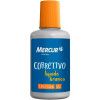 CORRETIVO LIQUIDO 18ML MERCUR - CAIXA COM 6 UNIDADES