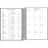 AGENDA ESPIRAL MAIS MASCULINO M4 TILIBRA 2025 - REF. 291072 - PACOTE COM 4 UNIDADES 