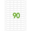 ETIQUETA 5 CARREIRAS 26MM X 15MM COLACRIL - REF. 3039 - 1 CAIXA