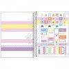 CADERNO 1 MATERIA CAPA DURA 80 FOLHAS HAPPY PASTEL TILIBRA - REF. 30543 - PACOTE COM 4 UNIDADES