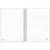 CADERNO 1 MATERIA CAPA DURA 80 FOLHAS HAPPY PASTEL TILIBRA - REF. 30543 - PACOTE COM 4 UNIDADES