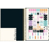AGENDA ESPIRAL WEST VILLAGE M9 TILIBRA 2026 - REF. 302945 - PACOTE COM 4 UNIDADES SORTIDAS