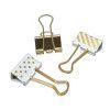 PRENDEDOR DE PAPEL 25MM DOURADO TILIBRA - REF. 17826 - CAIXA COM 10 UNIDADES