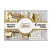 PRENDEDOR DE PAPEL 25MM DOURADO TILIBRA - REF. 17826 - CAIXA COM 10 UNIDADES