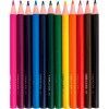 LAPIS 12 CORES JUMBO TRIANGULAR - REF. 4194 - CAIXA COM 6 UNIDADES