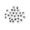 OLHINHOS 10MM ARTICULADOS COM CILIOS KIT - REF. CE-10/529694 - PACOTE COM 50 UNIDADES