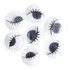 OLHINHOS 15MM ARTICULADOS COM CILIOS KIT - REF. CE-15/529706 - PACOTE COM 1000 UNIDADES