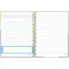 CADERNO 10 MATERIAS CAPA DURA 160 FOLHAS SHINE FORONI - REF. 6601 - PACOTE COM 4 UNIDADES
